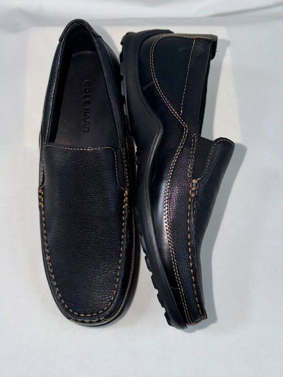 Cole Haan Tucker Venetian Men\'s Loafer -C03557 Black - Size 7 W - NEW main image 5